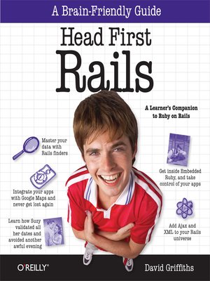 cover image of Head First Rails